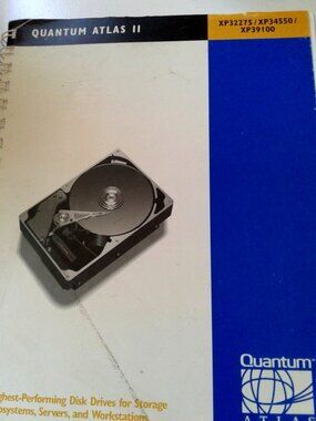 Computer Manual Quantum Atlas II XP32275 / XP34550 / XP39100 Highest Performing